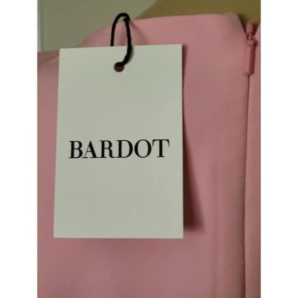 Bardot Lori Midi cut out Dress Vint Pink size 10 - Picture 9 of 9
